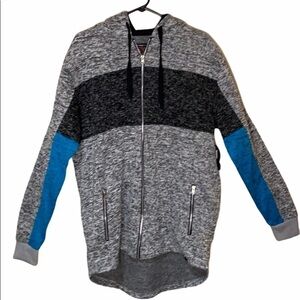 Mecca front zip hooded jacket